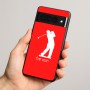 כיסוי בעיצוב אישי עם השם שלך לדגם - Google Pixel 8 Pro 5G בעיצוב שחקן גולף