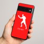 כיסוי בעיצוב אישי עם השם שלך לדגם - Google Pixel 8 Pro 5G בעיצוב שחקן פינג פונג