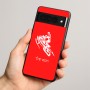 כיסוי בעיצוב אישי עם השם שלך לדגם - Google Pixel 8 Pro 5G בעיצוב אופנוע שלג