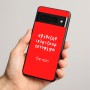כיסוי בעיצוב אישי עם השם שלך לדגם - Google Pixel 8 Pro 5G בעיצוב האלפבית היווני