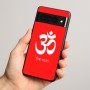 כיסוי בעיצוב אישי עם השם שלך לדגם - Google Pixel 8 Pro 5G בעיצוב סמל אום