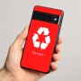 כיסוי בעיצוב אישי עם השם שלך לדגם - Google Pixel 8 Pro 5G בעיצוב למחזר
