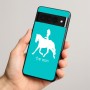 כיסוי בעיצוב אישי עם השם שלך לדגם - Google Pixel 8 Pro 5G בעיצוב קאוגירל - אישה