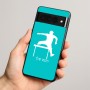 כיסוי בעיצוב אישי עם השם שלך לדגם - Google Pixel 8 Pro 5G בעיצוב קפיצת משוכות