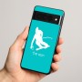 כיסוי בעיצוב אישי עם השם שלך לדגם - Google Pixel 8 Pro 5G בעיצוב סקי