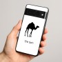 כיסוי בעיצוב אישי עם השם שלך לדגם - Google Pixel 8 Pro 5G בעיצוב גמל