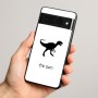 כיסוי בעיצוב אישי עם השם שלך לדגם - Google Pixel 8 Pro 5G בעיצוב דינוזאור