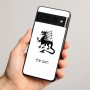 כיסוי בעיצוב אישי עם השם שלך לדגם - Google Pixel 8 Pro 5G בעיצוב דרקון