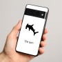 כיסוי בעיצוב אישי עם השם שלך לדגם - Google Pixel 8 Pro 5G בעיצוב כריש ראש פטיש