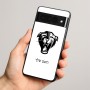 כיסוי בעיצוב אישי עם השם שלך לדגם - Google Pixel 8 Pro 5G בעיצוב פני פנטרה