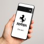 כיסוי בעיצוב אישי עם השם שלך לדגם - Google Pixel 8 Pro 5G בעיצוב פרארי