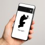 כיסוי בעיצוב אישי עם השם שלך לדגם - Google Pixel 8 Pro 5G בעיצוב שחקן כאב כדור