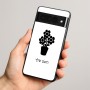 כיסוי בעיצוב אישי עם השם שלך לדגם - Google Pixel 8 Pro 5G בעיצוב פרח
