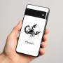 כיסוי בעיצוב אישי עם השם שלך לדגם - Google Pixel 8 Pro 5G בעיצוב מזלות - עקרב