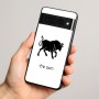 כיסוי בעיצוב אישי עם השם שלך לדגם - Google Pixel 8 Pro 5G בעיצוב מזלות - שור