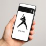 כיסוי בעיצוב אישי עם השם שלך לדגם - Google Pixel 8 Pro 5G בעיצוב שחקן בייסבול