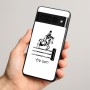 כיסוי בעיצוב אישי עם השם שלך לדגם - Google Pixel 8 Pro 5G בעיצוב רוכב סוסים