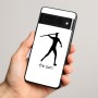 כיסוי בעיצוב אישי עם השם שלך לדגם - Google Pixel 8 Pro 5G בעיצוב זורק כידון