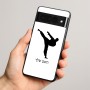 כיסוי בעיצוב אישי עם השם שלך לדגם - Google Pixel 8 Pro 5G בעיצוב קרטה