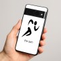 כיסוי בעיצוב אישי עם השם שלך לדגם - Google Pixel 8 Pro 5G בעיצוב רצים אולימפיים