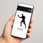 כיסוי בעיצוב אישי עם השם שלך לדגם - Google Pixel 8 Pro 5G בעיצוב שחקן פינג פונג