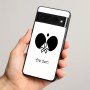 כיסוי בעיצוב אישי עם השם שלך לדגם - Google Pixel 8 Pro 5G בעיצוב פינג פונג