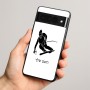 כיסוי בעיצוב אישי עם השם שלך לדגם - Google Pixel 8 Pro 5G בעיצוב סקי