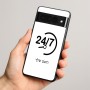 כיסוי בעיצוב אישי עם השם שלך לדגם - Google Pixel 8 Pro 5G בעיצוב 24 ביולי