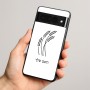 כיסוי בעיצוב אישי עם השם שלך לדגם - Google Pixel 8 Pro 5G בעיצוב חיטה גלית זהב