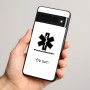 כיסוי בעיצוב אישי עם השם שלך לדגם - Google Pixel 8 Pro 5G בעיצוב חובש