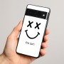 כיסוי בעיצוב אישי עם השם שלך לדגם - Google Pixel 8 Pro 5G בעיצוב סמיילי