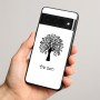 כיסוי בעיצוב אישי עם השם שלך לדגם - Google Pixel 8 Pro 5G בעיצוב עץ
