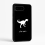 כיסוי בעיצוב אישי עם השם שלך לדגם - Google Pixel 9 5G בעיצוב דינוזאור