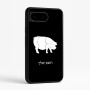 כיסוי בעיצוב אישי עם השם שלך לדגם - Google Pixel 9 5G בעיצוב חזיר