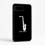 כיסוי בעיצוב אישי עם השם שלך לדגם - Google Pixel 9 5G בעיצוב סקסופון