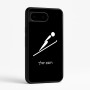 כיסוי בעיצוב אישי עם השם שלך לדגם - Google Pixel 9 5G בעיצוב קפיצת סקי אולימפית