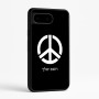 כיסוי בעיצוב אישי עם השם שלך לדגם - Google Pixel 9 5G בעיצוב סמל השלום