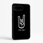 כיסוי בעיצוב אישי עם השם שלך לדגם - Google Pixel 9 5G בעיצוב יד סלע