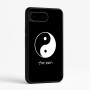 כיסוי בעיצוב אישי עם השם שלך לדגם - Google Pixel 9 5G בעיצוב סמל יינג יאנג