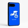 כיסוי בעיצוב אישי עם השם שלך לדגם - Google Pixel 9 5G בעיצוב רוכב אופניים