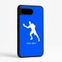 כיסוי בעיצוב אישי עם השם שלך לדגם - Google Pixel 9 5G בעיצוב שחקן פינג פונג