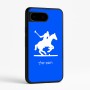 כיסוי בעיצוב אישי עם השם שלך לדגם - Google Pixel 9 5G בעיצוב שחקן פולו - סוס