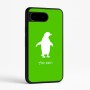 כיסוי בעיצוב אישי עם השם שלך לדגם - Google Pixel 9 5G בעיצוב פינגווין