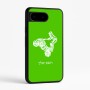 כיסוי בעיצוב אישי עם השם שלך לדגם - Google Pixel 9 5G בעיצוב רוכב טרקטורונים