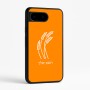 כיסוי בעיצוב אישי עם השם שלך לדגם - Google Pixel 9 5G בעיצוב חיטה גלית זהב