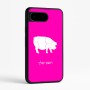 כיסוי בעיצוב אישי עם השם שלך לדגם - Google Pixel 9 5G בעיצוב חזיר