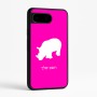 כיסוי בעיצוב אישי עם השם שלך לדגם - Google Pixel 9 5G בעיצוב קרנף
