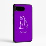 כיסוי בעיצוב אישי עם השם שלך לדגם - Google Pixel 9 5G בעיצוב חתול