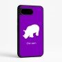 כיסוי בעיצוב אישי עם השם שלך לדגם - Google Pixel 9 5G בעיצוב קרנף