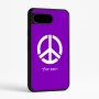 כיסוי בעיצוב אישי עם השם שלך לדגם - Google Pixel 9 5G בעיצוב סמל השלום